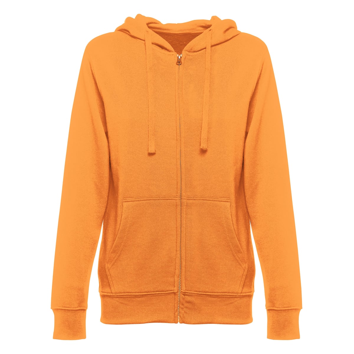 Sudadera de mujer con capucha y cremallera personalizada Amsterdam 320 g — vista 5