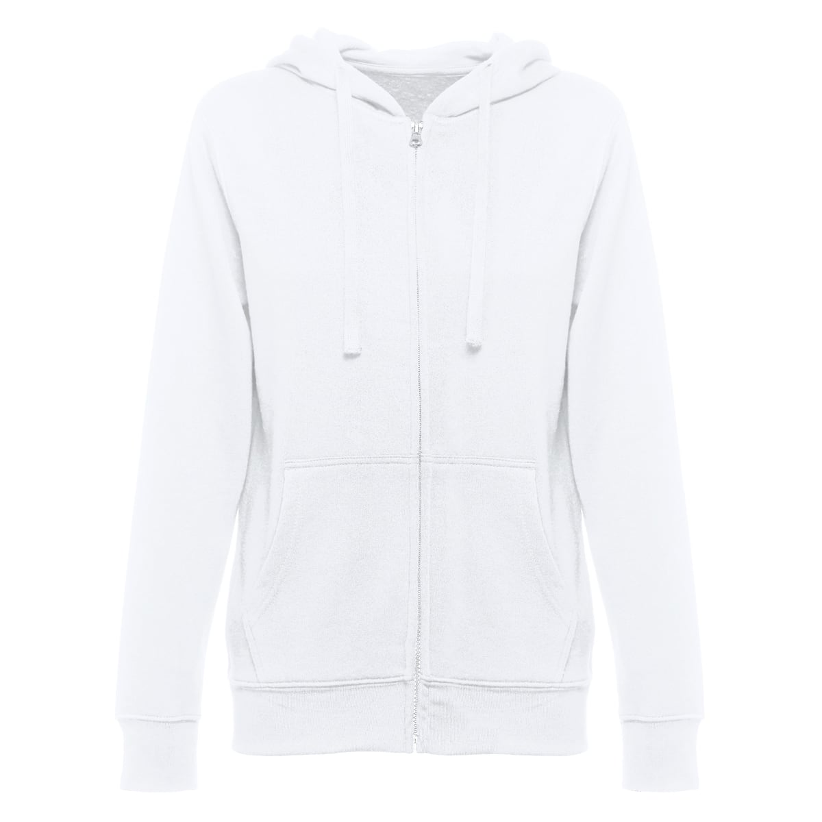 Sudadera de mujer con capucha y cremallera personalizada Amsterdam 320 g — vista 1