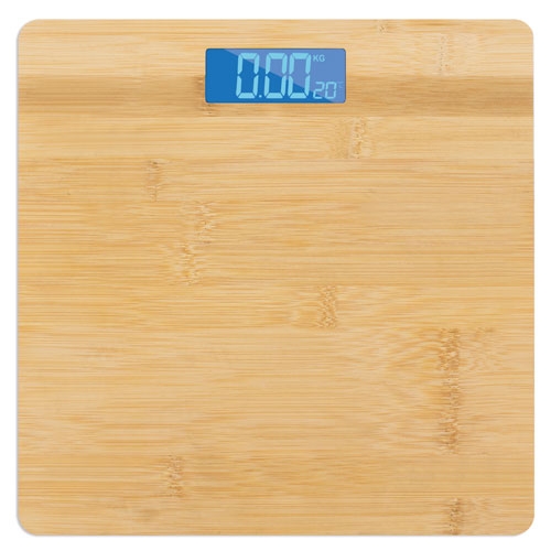 Bascula De Baño Con Temperatura De Bambú Seul