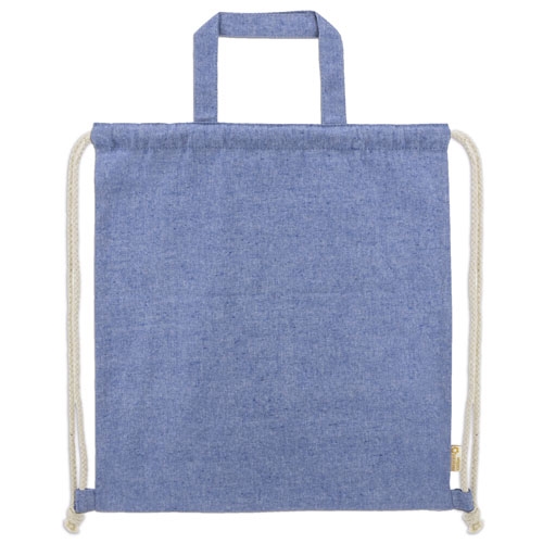 Bolsa Mochila De Algodón Reciclado Agra — vista 2