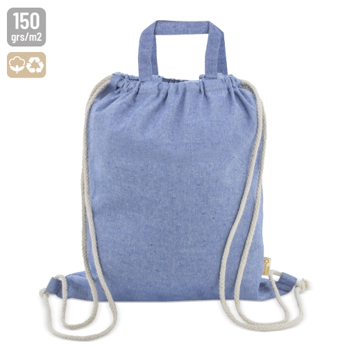 Bolsa Mochila De Algodón Reciclado Agra