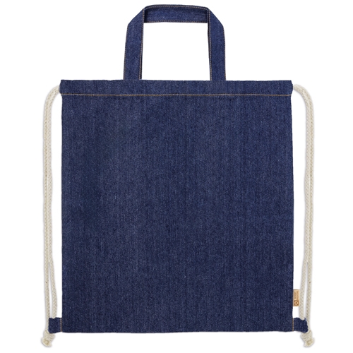Bolsa Mochila De Algodón Reciclado Agra — vista 2