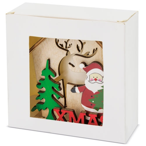 Adorno Navideño De Madera Laponia — vista 2