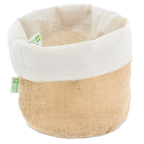 Panera De Algodon Y Yute Natural Papúa — vista 3
