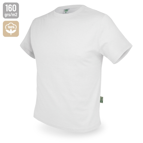 Camiseta De Algodón 160g Natur