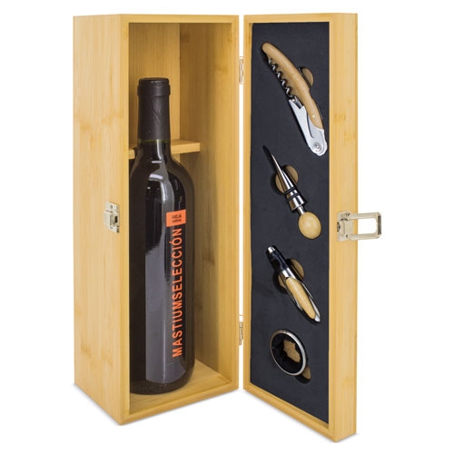 Set De Vino Bambú Provenza — vista 2