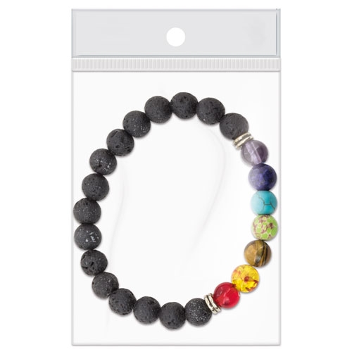 Pulsera Piedra Volcánica Helena — vista 2