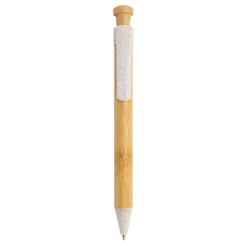 Bolígrafo De Bambú Y Fibra De Trigo Kobax — vista 3