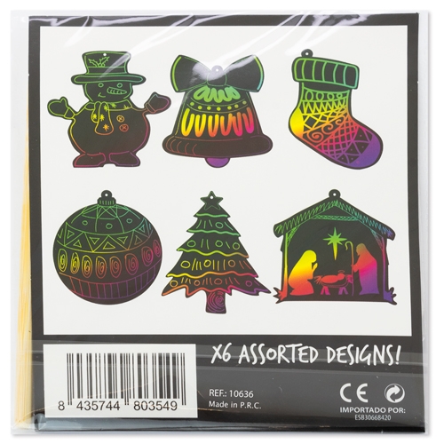 Set Adornos Scrapy Christmas — vista 3