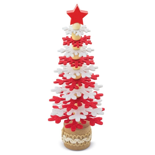 Arbolito De Navidad Rpet Y Madera Reciclada Pukky — vista 4