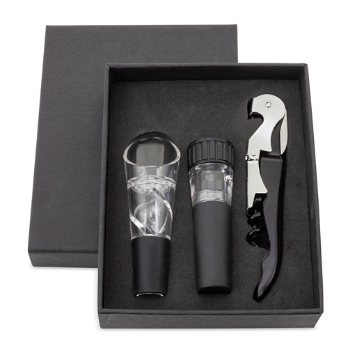 Set De Vino 3 Pcs Merlot
