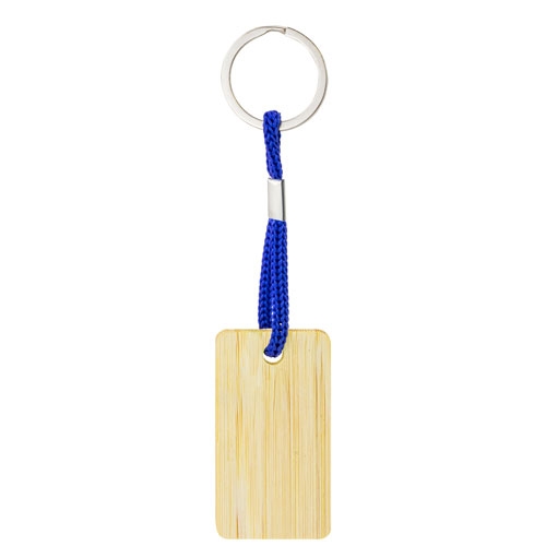 Llavero De Bambú Rectangular Yibin