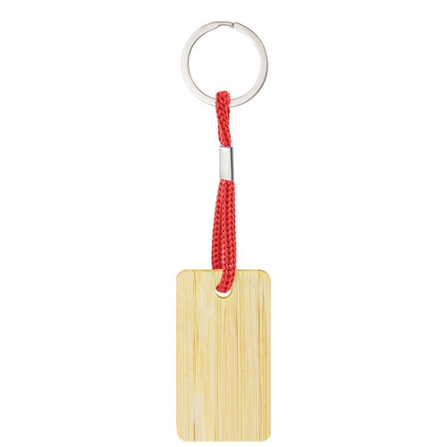 Llavero De Bambú Rectangular Yibin — vista 5