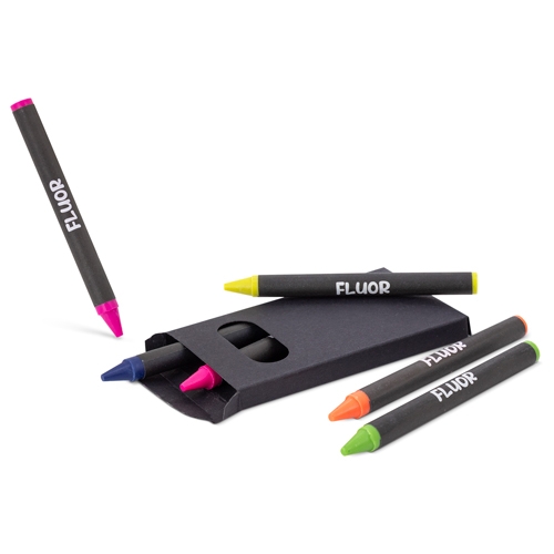 Cajita De 6 Ceras Fluor Lumyni — vista 3