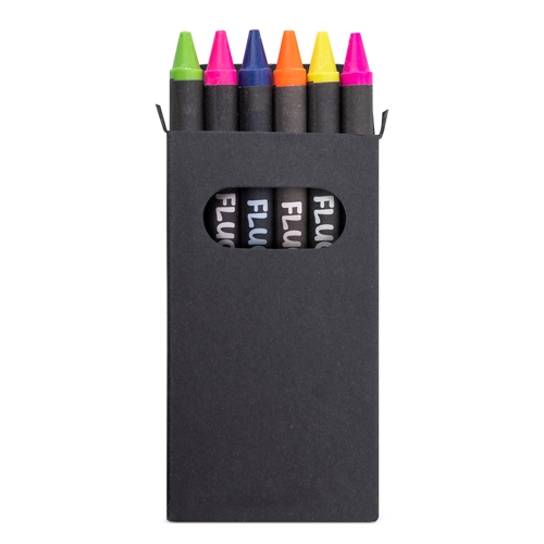 Cajita De 6 Ceras Fluor Lumyni — vista 1