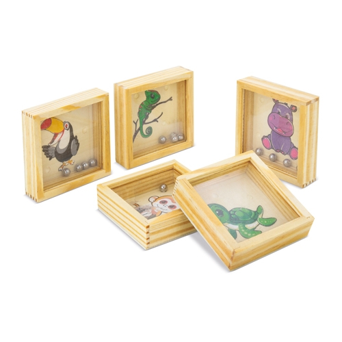 Set 5 Laberintos De Madera Jungle
