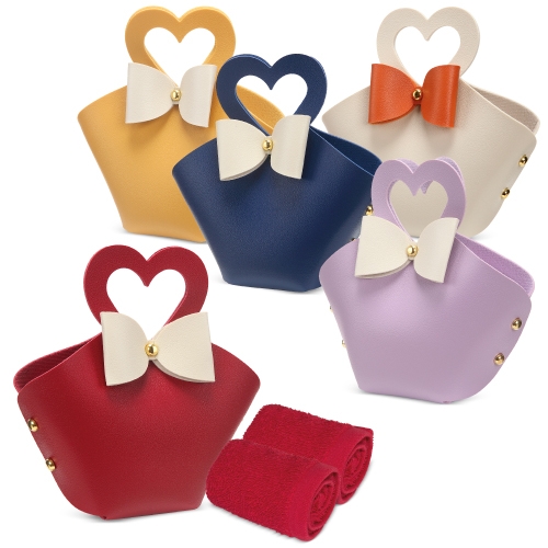 Set 5 Bolsitos Con Toalla Coquette