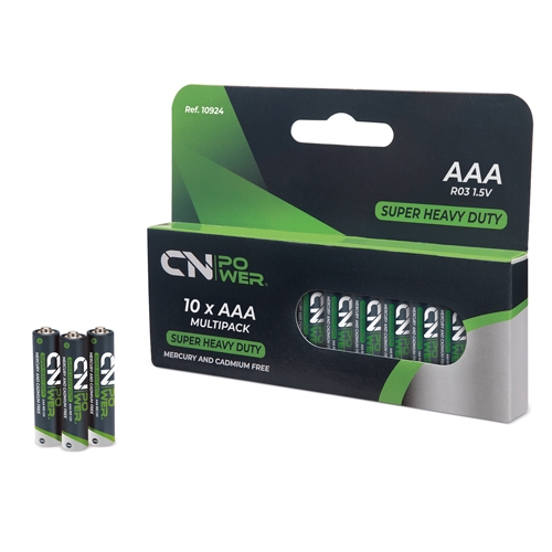 Pack De Pilas R03-aaa Cn Power (10 Ud.)