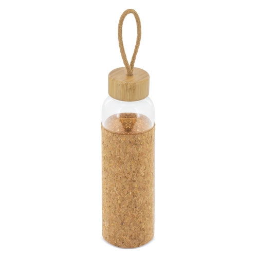 Botella Cristal Tapon Bambu/Corcho Zasi — vista 3