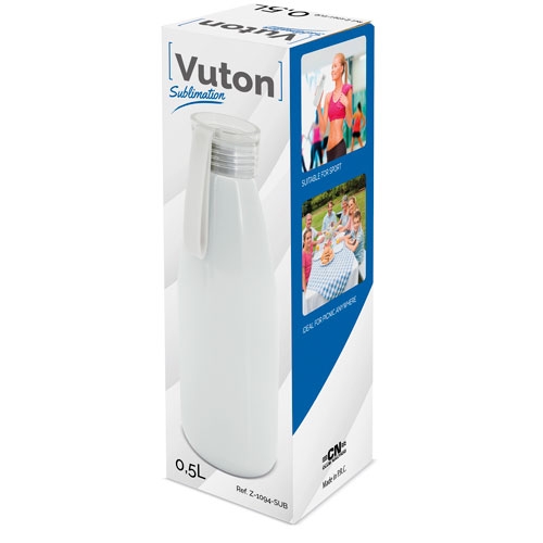 Botella Aluminio Vuton Sublimación — vista 2