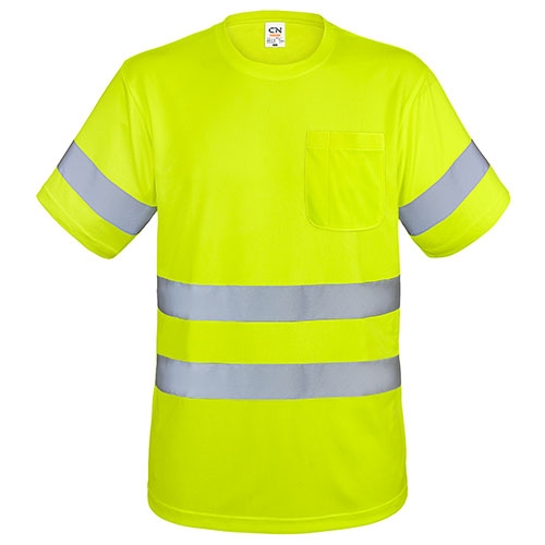 Camiseta Con Bolsillo Y Bandas Reflectantes Krz — vista 3