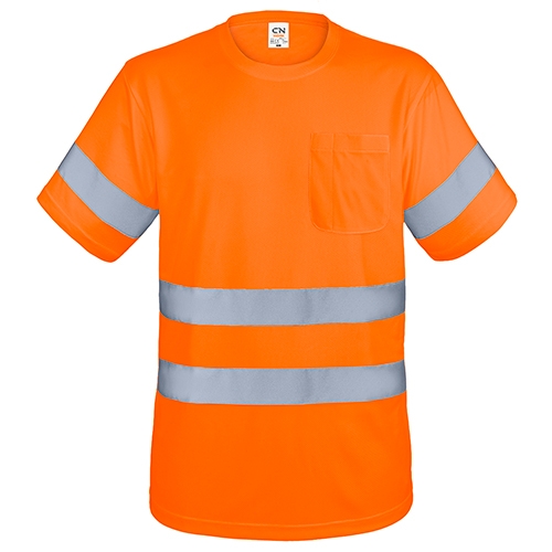 Camiseta Con Bolsillo Y Bandas Reflectantes Krz — vista 3