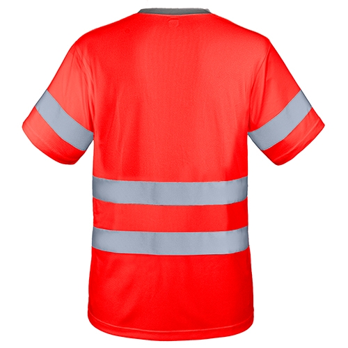 Camiseta Con Bolsillo Y Bandas Reflectantes Krz — vista 6