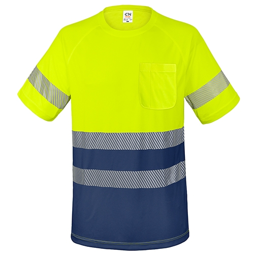 Camiseta Con Bolsillo Y Bandas Reflectantes Elásticas Qvo — vista 3