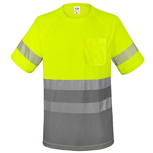 Camiseta Con Bolsillo Y Bandas Reflectantes Elásticas Qvo — vista 3