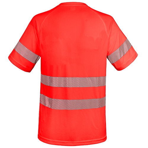 Camiseta Con Bolsillo Y Bandas Reflectantes Elásticas Qvo — vista 2