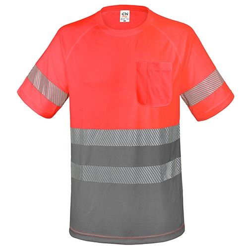 Camiseta Con Bolsillo Y Bandas Reflectantes Elásticas Qvo — vista 3