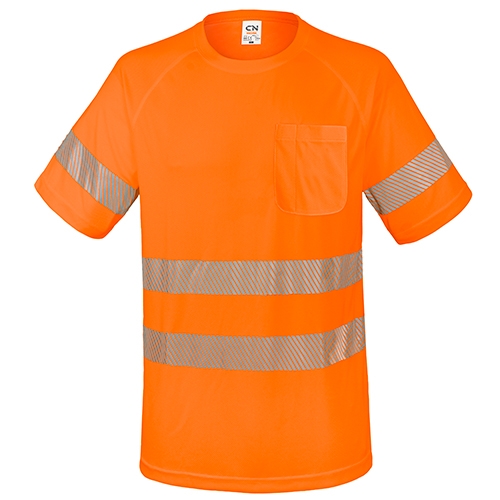 Camiseta Con Bolsillo Y Bandas Reflectantes Elásticas Qvo — vista 2
