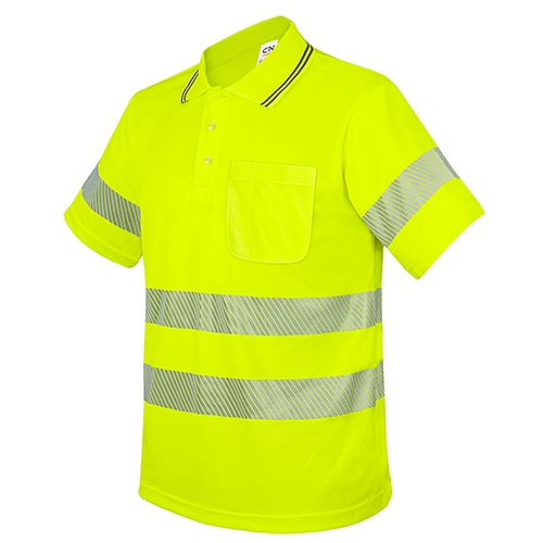 Polo Con Bolsillo Y Bandas Reflectantes Elásticas “qvo” — vista 4