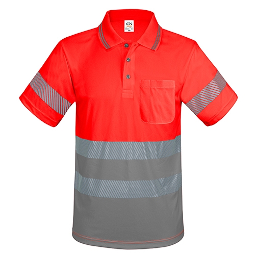 Polo Con Bolsillo Y Bandas Reflectantes Elásticas “qvo” — vista 2