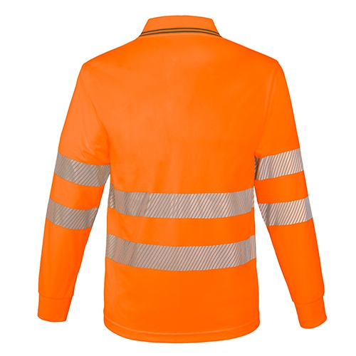 Polo Manga Larga Con Bolsillo Y Bandas Reflectantes “qvo” — vista 3