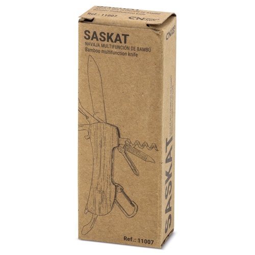 Navaja Multifunción De Bambú Saskat — vista 2
