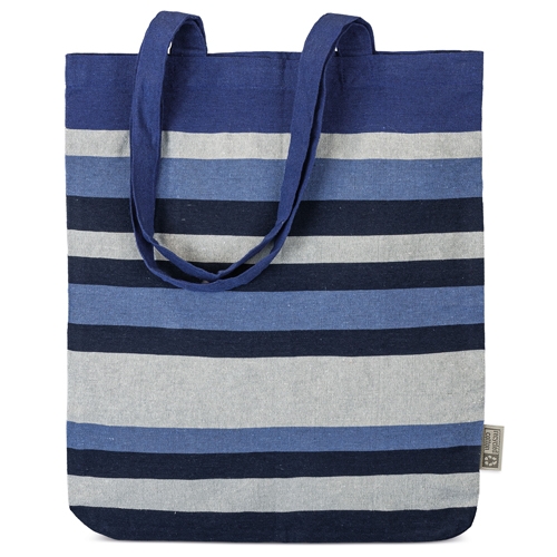 Bolsa Rayas De Algodón Reciclado Trinity — vista 2