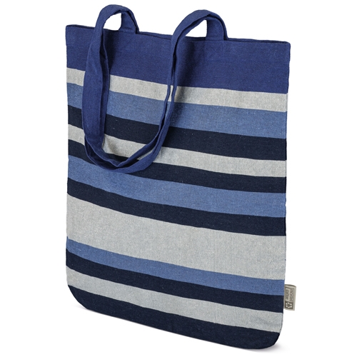 Bolsa Rayas De Algodón Reciclado Trinity — vista 3