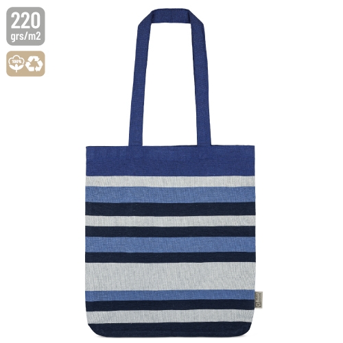 Bolsa Rayas De Algodón Reciclado Trinity — vista 1