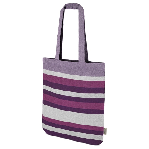 Bolsa Rayas De Algodón Reciclado Trinity — vista 5