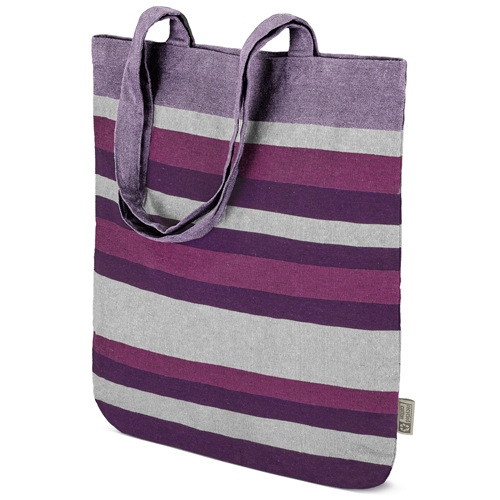 Bolsa Rayas De Algodón Reciclado Trinity — vista 6