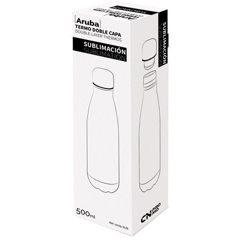 Termo Doble Capa Sublimacion 500ml Aruba — vista 2