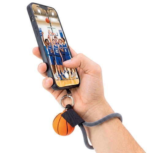 Sujeta Móvil Baloncesto Con Lanyard Blasis — vista 2