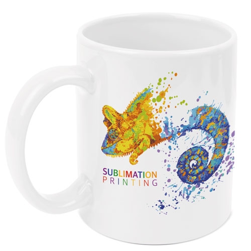 Mug Sublimacion Blanca Arábica — vista 2