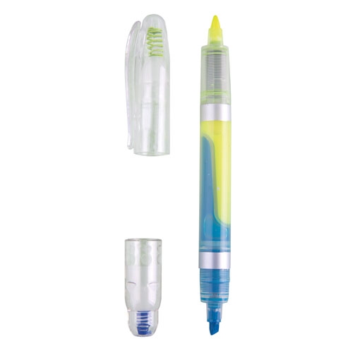 Marcador Doble Azul/Amarillo Wicky — vista 2