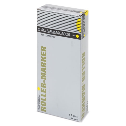 Roller + Marcador Amarillo Ottax — vista 2