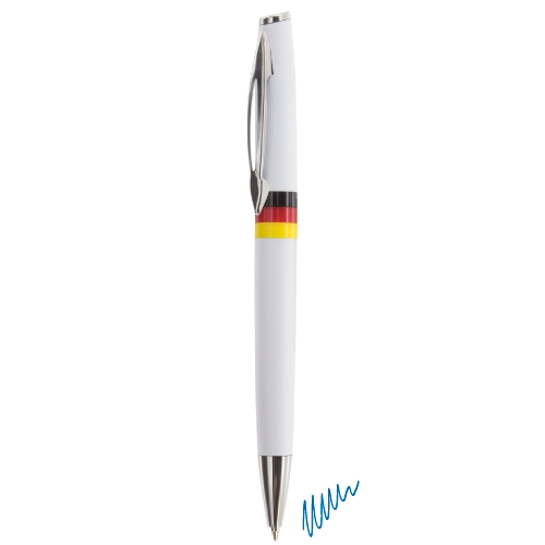 Bolígrafo Metal/Plastico Bandera Alemania Aysen — vista 1