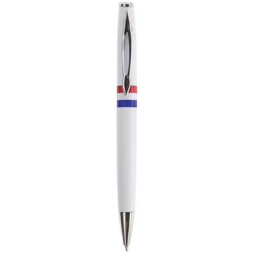 Bolígrafo Metal/Plastico Bandera Francia Aysen — vista 3