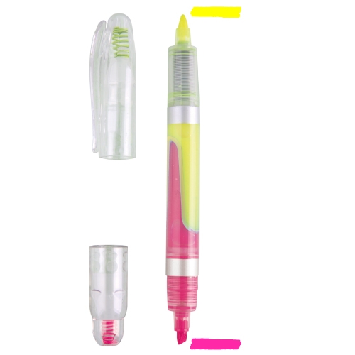 Marcador Doble Fucsia/Amarillo Wicky — vista 2