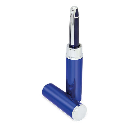 Estuche Bolígrafo Azul/Plata — vista 3